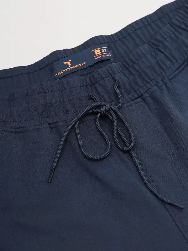 Men Solid Relax Fit Trackpants with DURACOOL+ - Image 7