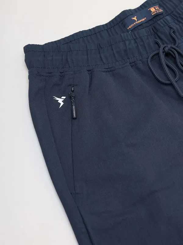 Men Solid Relax Fit Trackpants with DURACOOL+ - Image 8