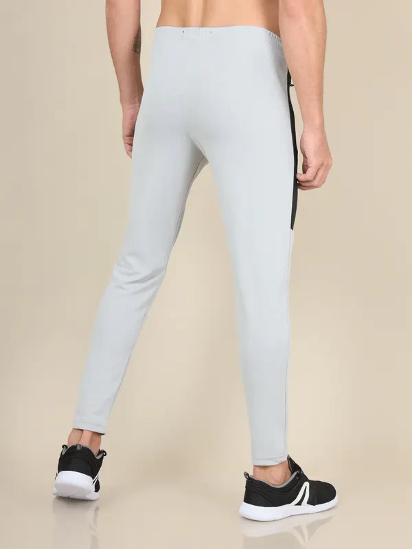 Men Solid Slim Fit Trackpants with TECHNO DRY - Image 4