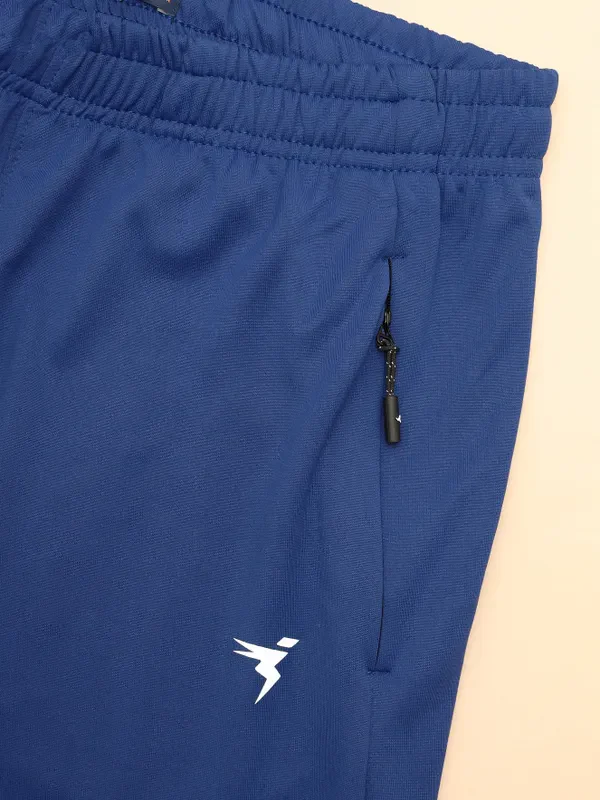 Men Solid Slim Fit Trackpants with TECHNO DRY - Image 10
