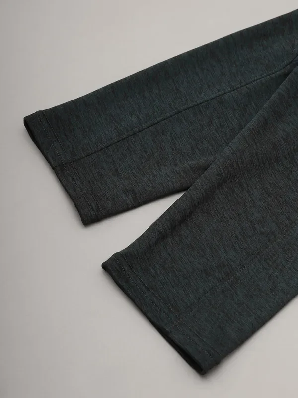 Men Melange Slim Fit Trackpants with TECHNO DRY - Image 9