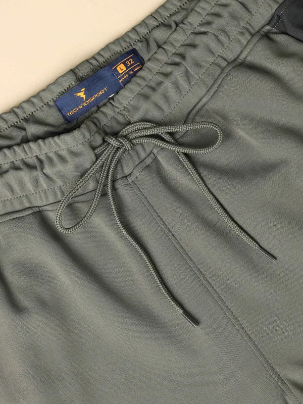 Men Colorblock Slim Fit Trackpants with ELASTO PLUS - Image 7