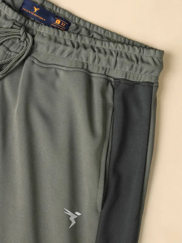 Men Colorblock Slim Fit Trackpants with ELASTO PLUS - Image 8