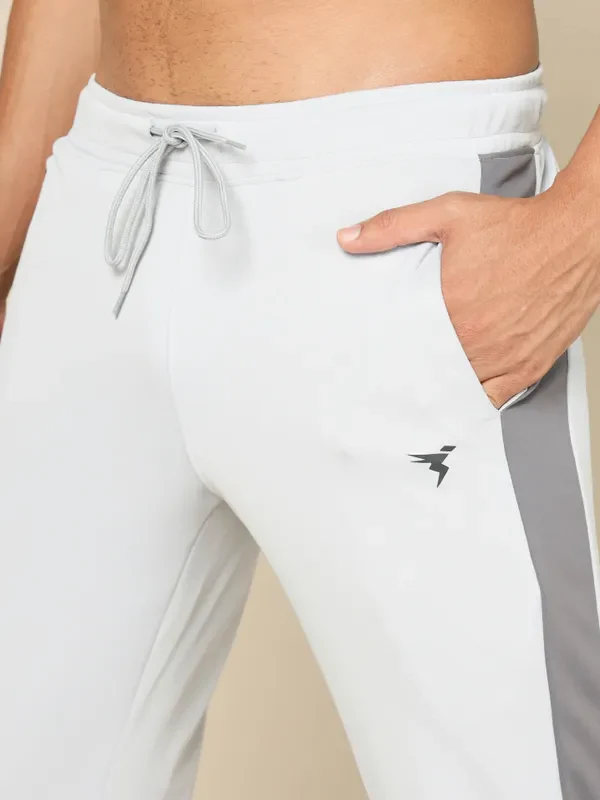 Men Colorblock Slim Fit Trackpants with ELASTO PLUS - Image 6