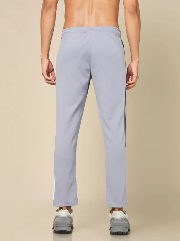 Men Colorblock Slim Fit Trackpants with ELASTO PLUS - Image 4