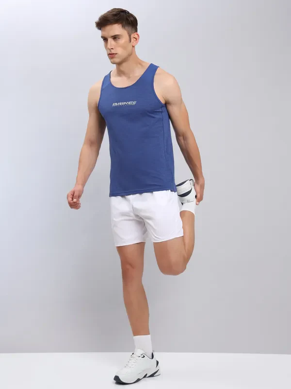 Men Printed Slim Fit Scoop Neck Innerwear Vest with ELASTO LITE - Image 5