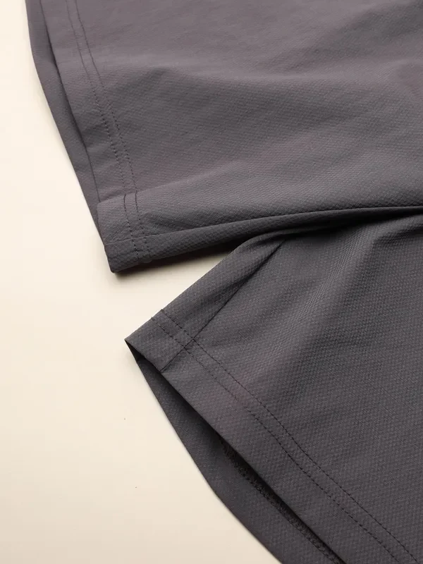 Men Solid Relax Fit Shorts with TECHNOLITE - Image 2