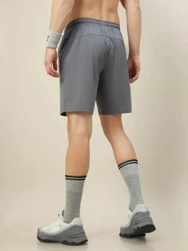 Men Solid Relax Fit Shorts with TECHNOLITE - Image 5