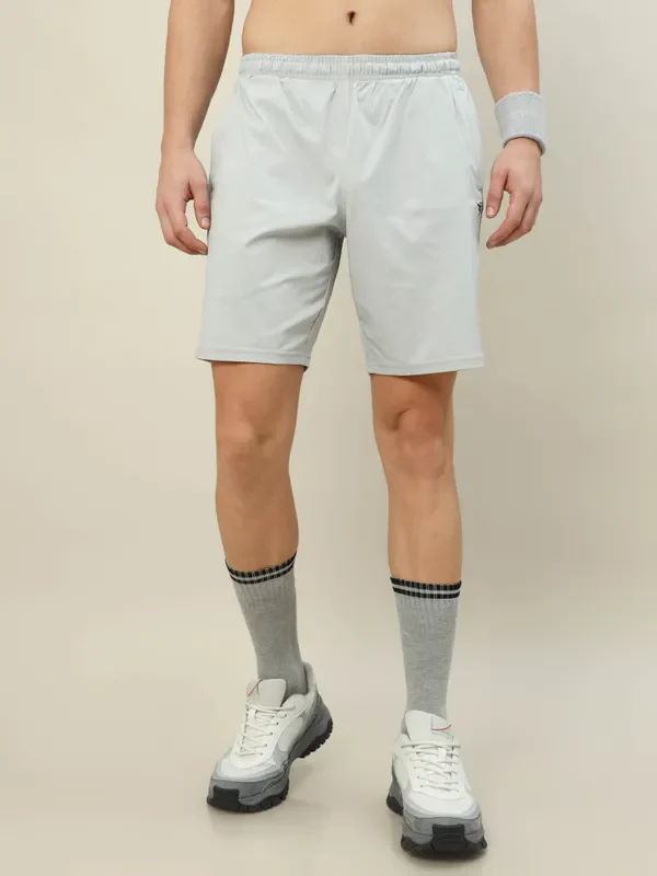 Men Solid Relax Fit Shorts with TECHNOLITE