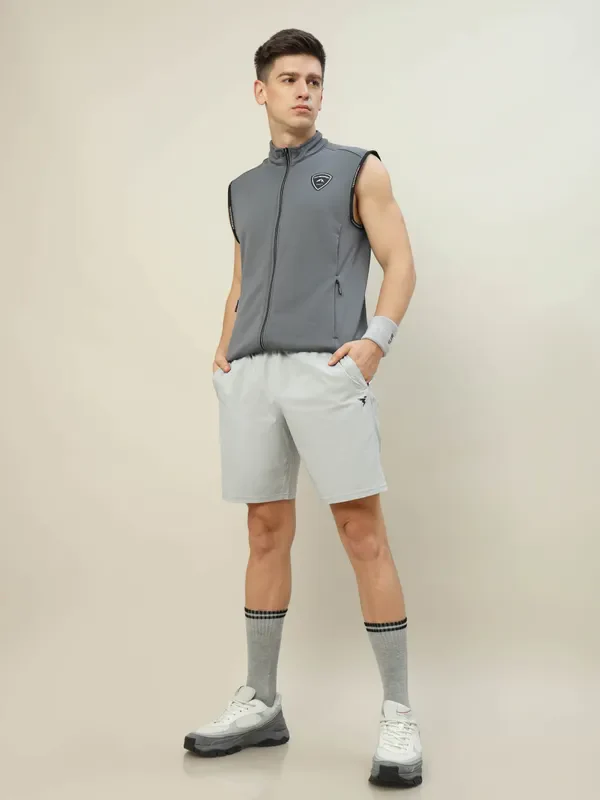 Men Solid Relax Fit Shorts with TECHNOLITE - Image 6