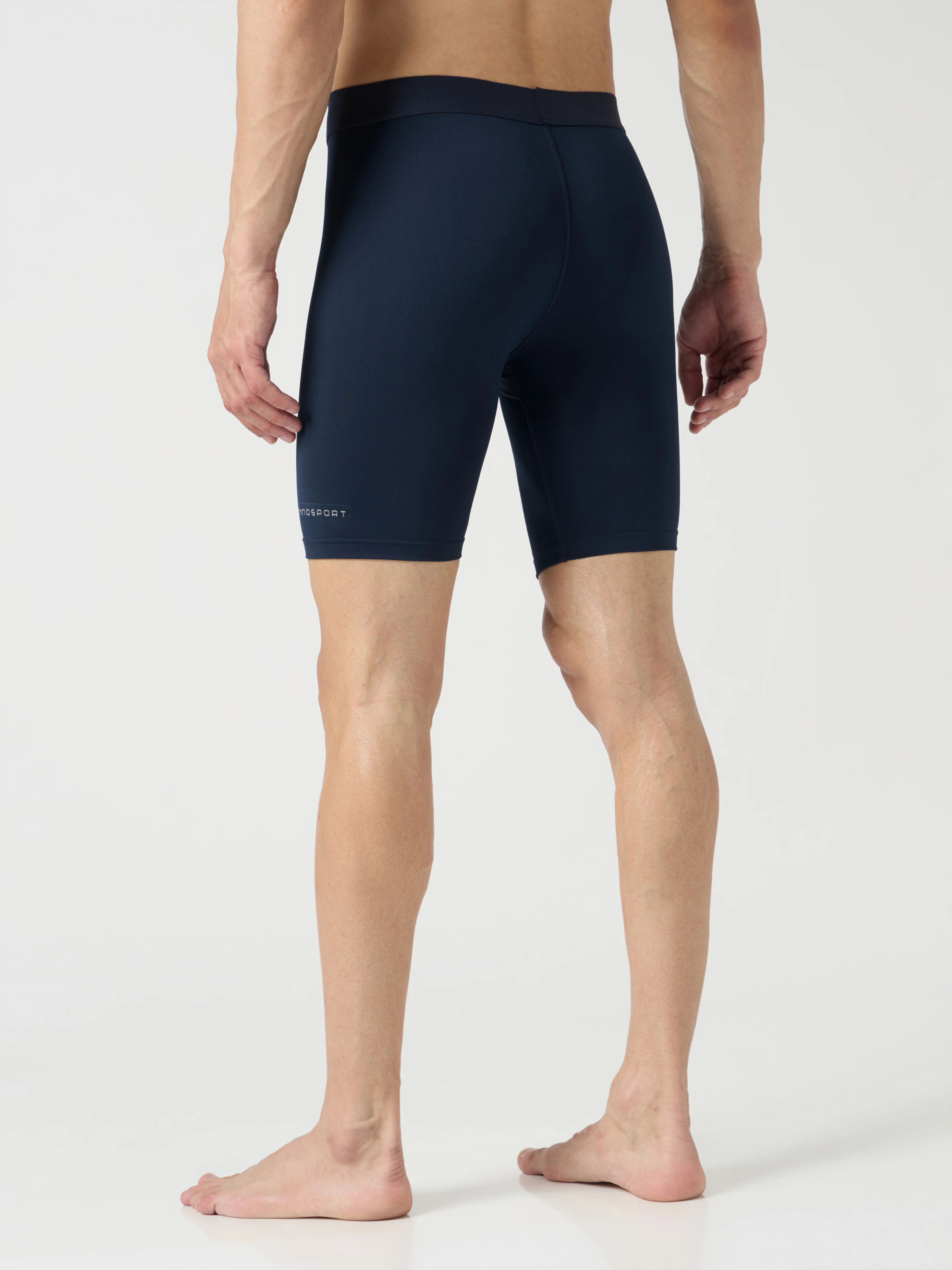 Men Solid Slim Fit Compression Tights with ELASTO LITE - Image 3