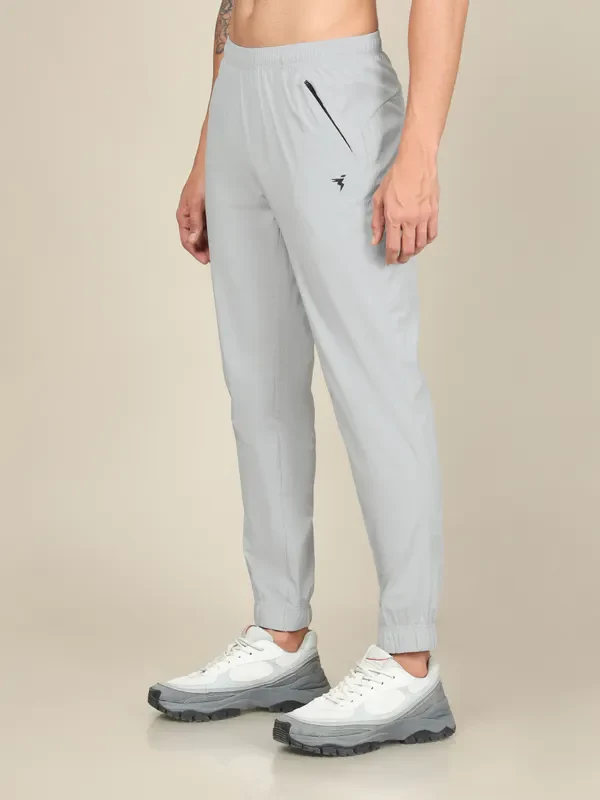 Men Solid Relax Fit Joggers with TECHNOLITE - Image 5
