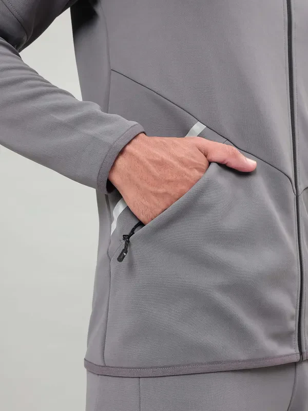 Men Solid Slim Fit Tracksuits with ELASTO LITE - Image 11