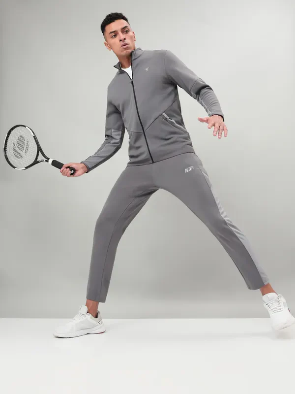 Men Solid Slim Fit Tracksuits with ELASTO LITE - Image 12