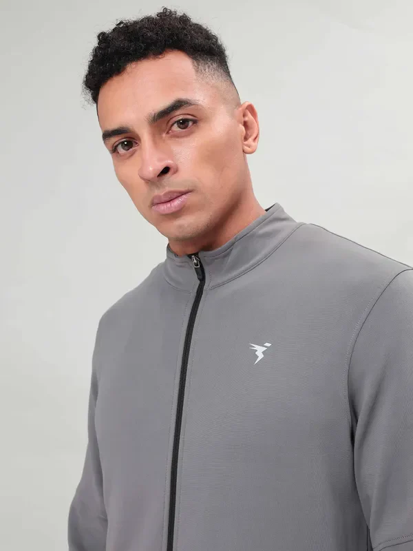 Men Solid Slim Fit Tracksuits with ELASTO LITE - Image 9