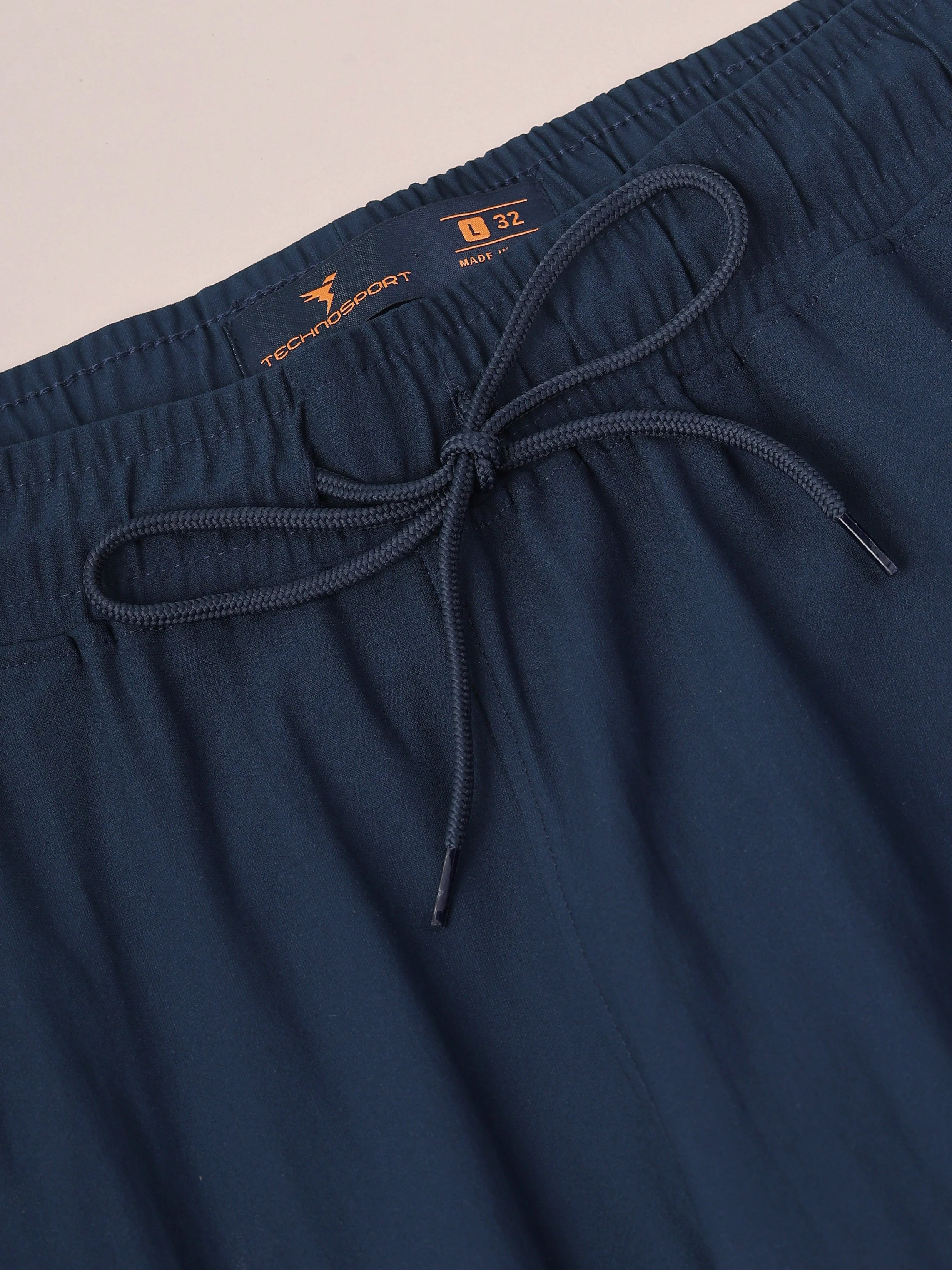 Men Solid Relax Fit Cargo Trackpants with DURACOOL+ - Image 7
