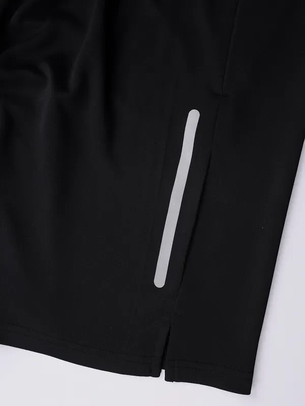 Men Solid Slim Fit Shorts with TECHNO DRY - Image 7