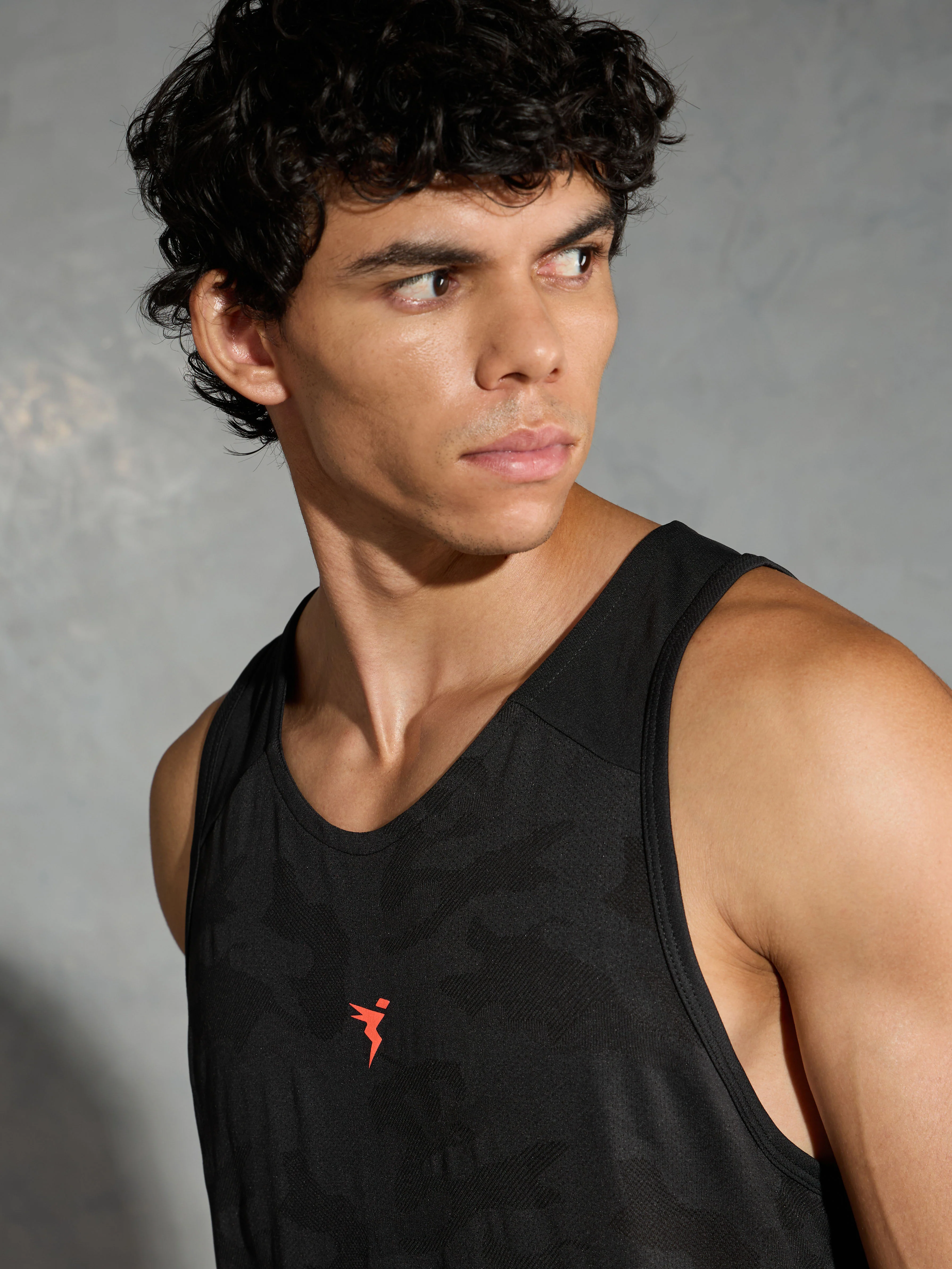 Men Colorblock Slim Fit Crew Neck Innerwear Vest with VENTMESH - Image 6
