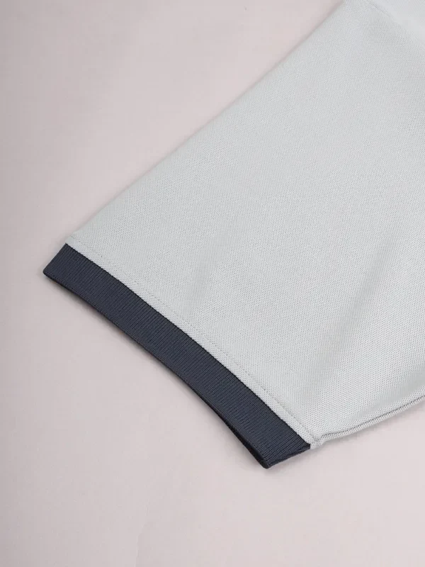 Men Colorblock Slim Fit Polo T-shirt with MATPIQ - Image 9