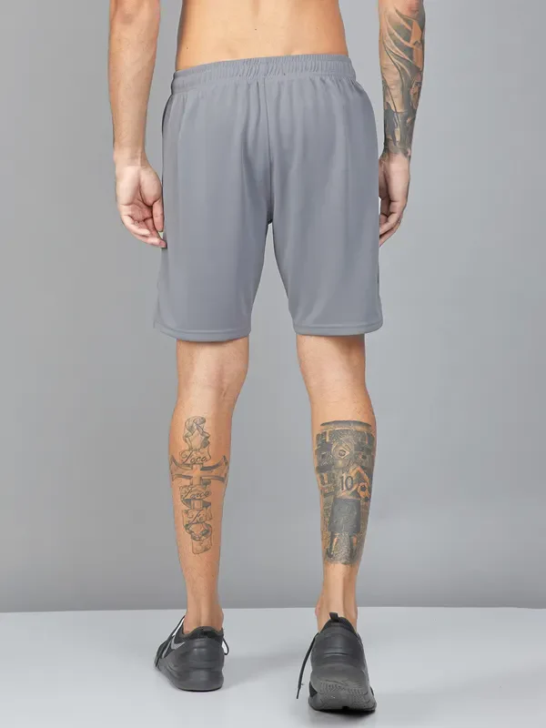 Men Solid Slim Fit Shorts with TECHNO DRY - Image 3