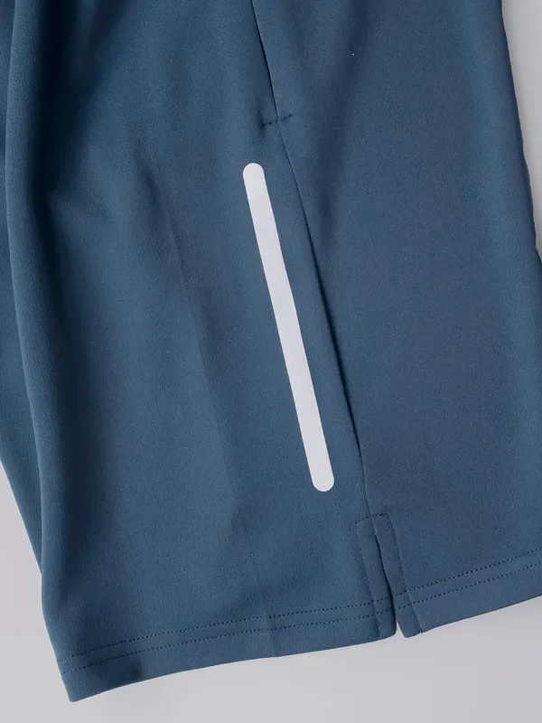 Men Solid Slim Fit Shorts with TECHNO DRY - Image 7