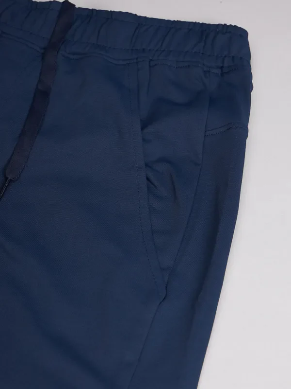 Men Solid Relax Fit Trackpants with ELASTO PLUS - Image 9
