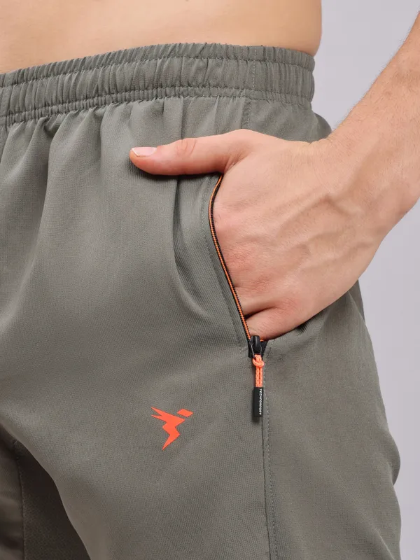Men Solid Slim Fit Shorts with TECHNOLITE - Image 2