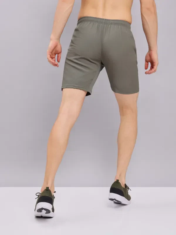 Men Solid Slim Fit Shorts with TECHNOLITE - Image 5