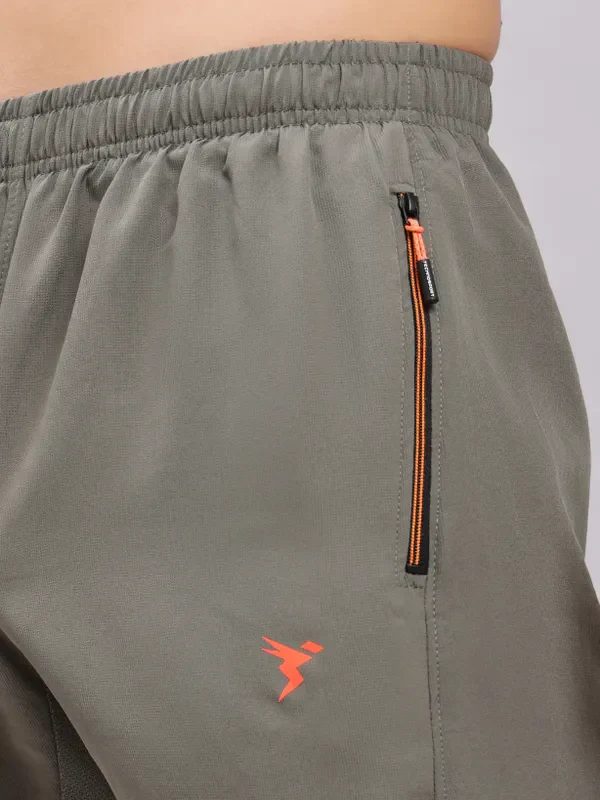 Men Solid Slim Fit Shorts with TECHNOLITE - Image 7