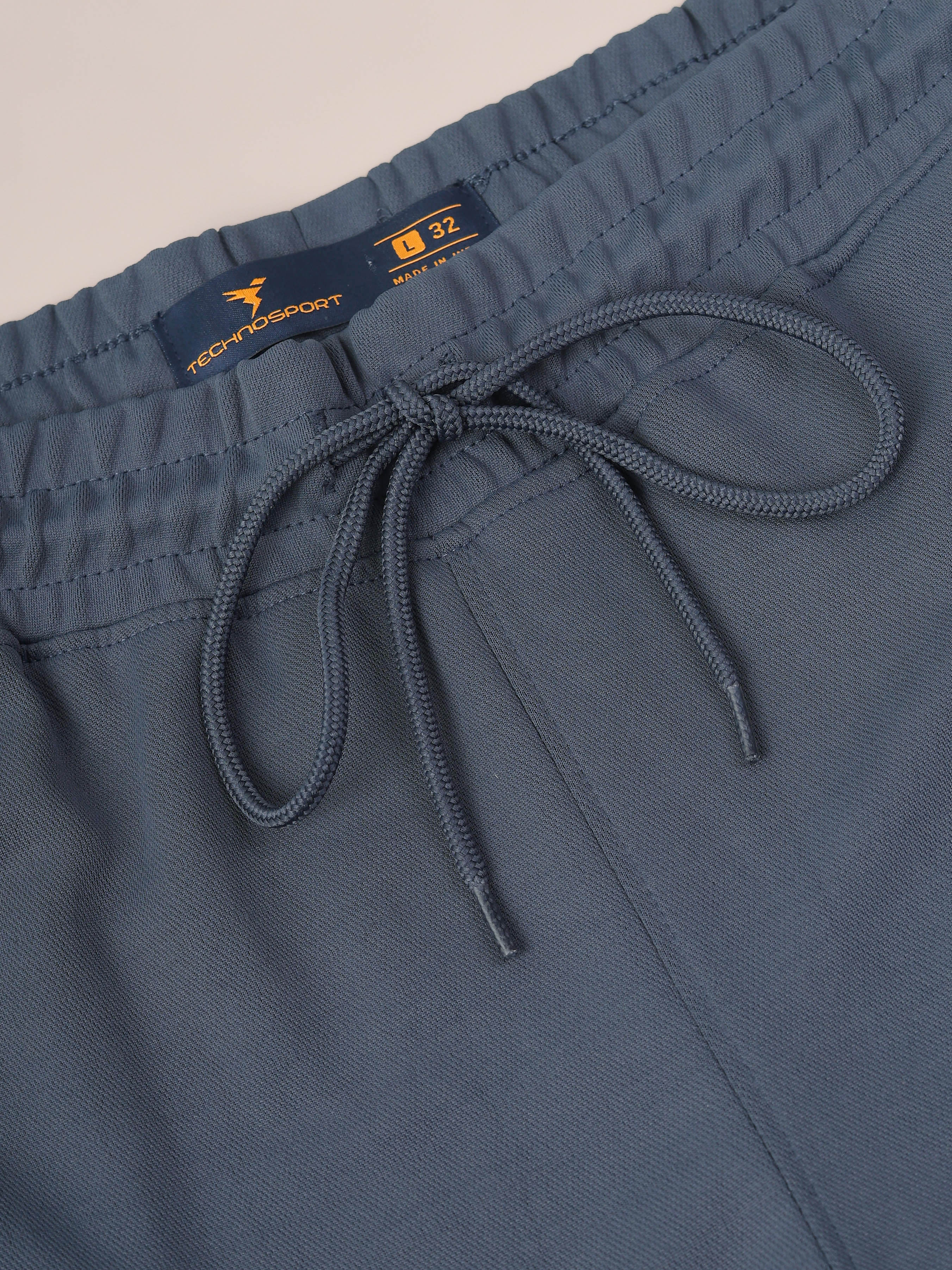 Men Solid Slim Fit Trackpants with ELASTO PLUS - Image 7