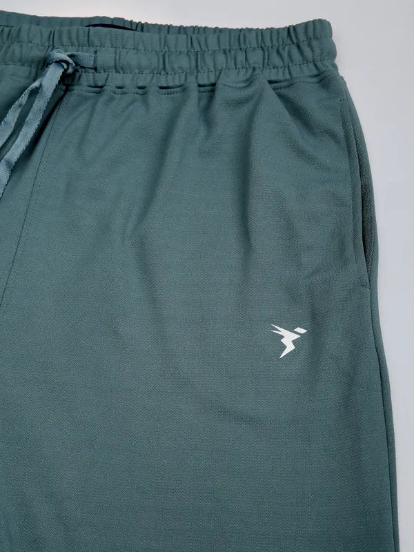 Men Solid Slim Fit Trackpants with ELASTO PLUS - Image 8