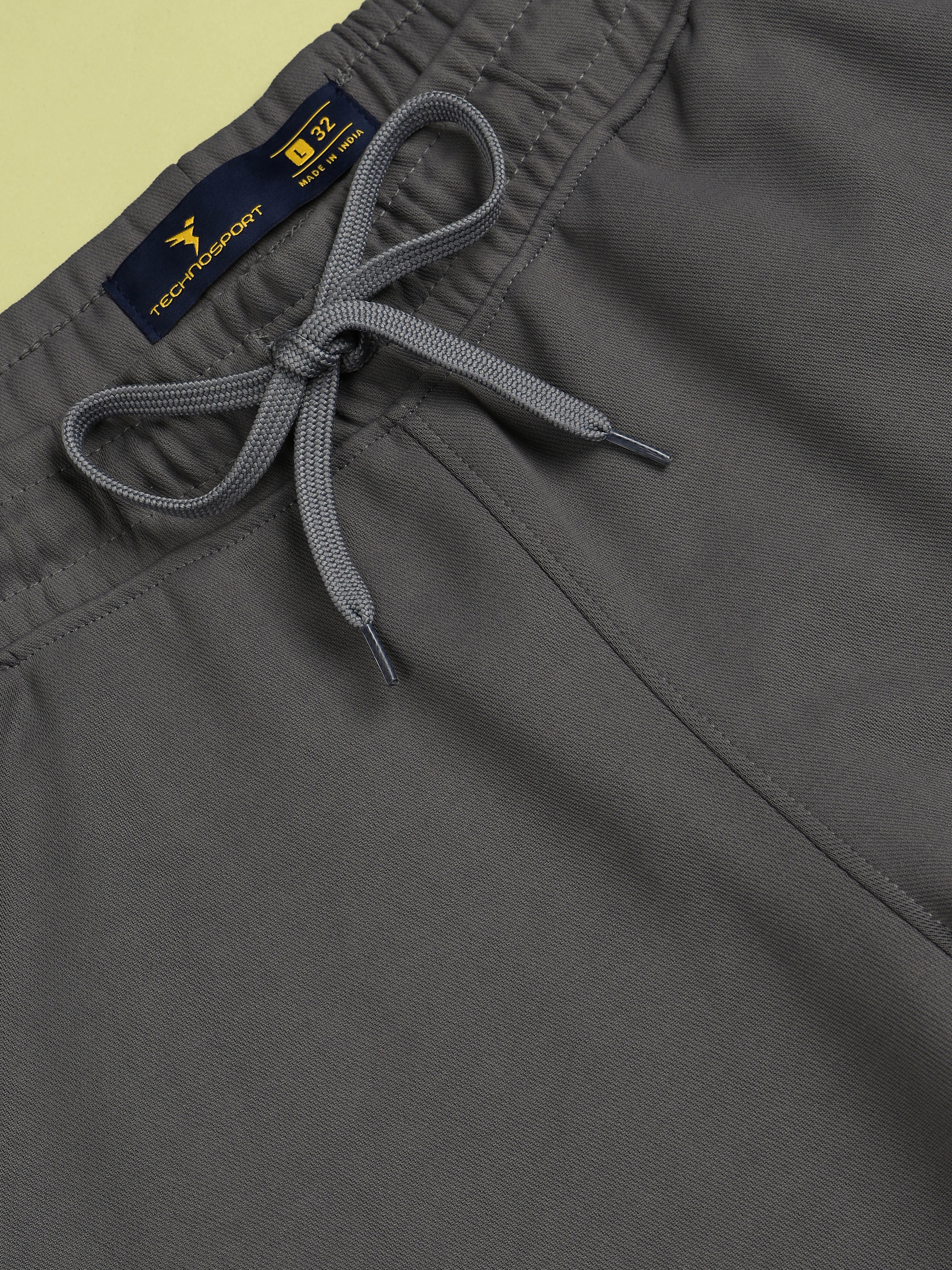 Men Solid Slim Fit Trackpants with ELASTO PLUS - Image 7