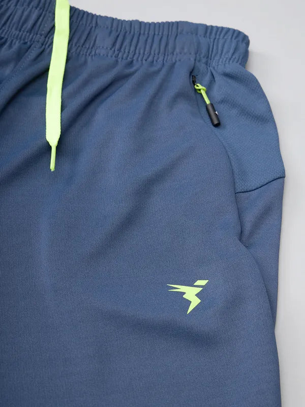 Men Solid Slim Fit Trackpants with TECHNO DRY - Image 7