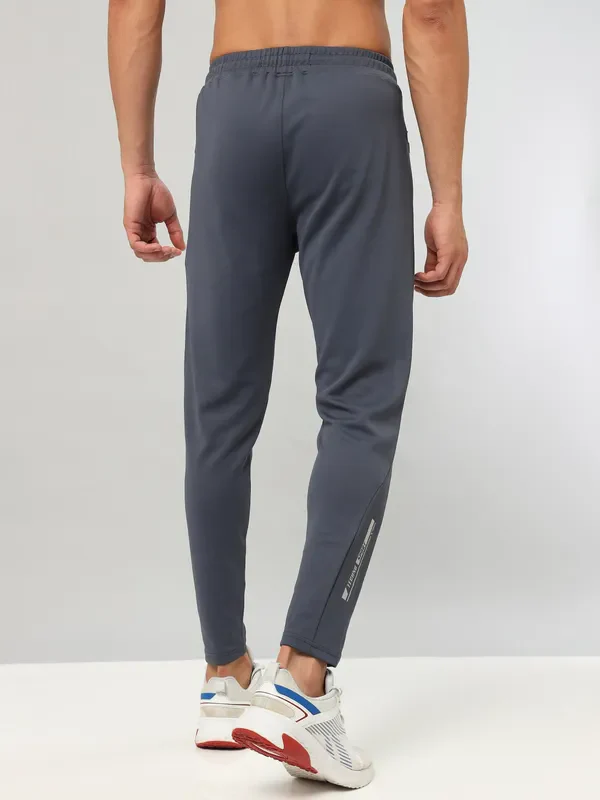 Men Solid Slim Fit Trackpants with ELASTO PLUS - Image 4