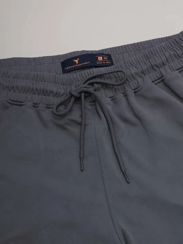 Men Solid Slim Fit Trackpants with ELASTO PLUS - Image 7