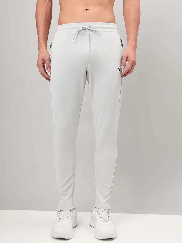 Men Solid Slim Fit Trackpants with ELASTO PLUS - Image 5