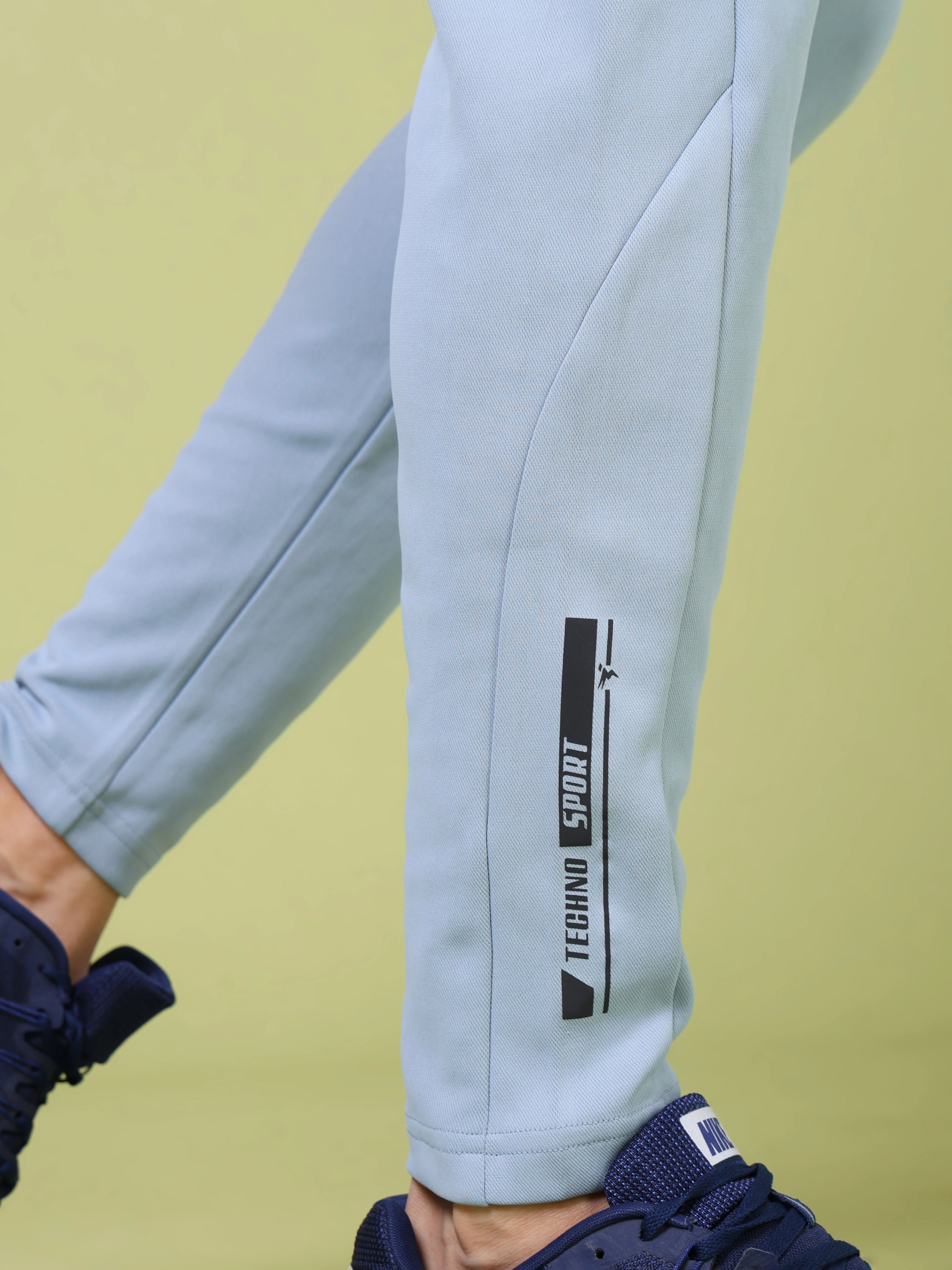 Men Solid Slim Fit Trackpants with ELASTO PLUS - Image 7