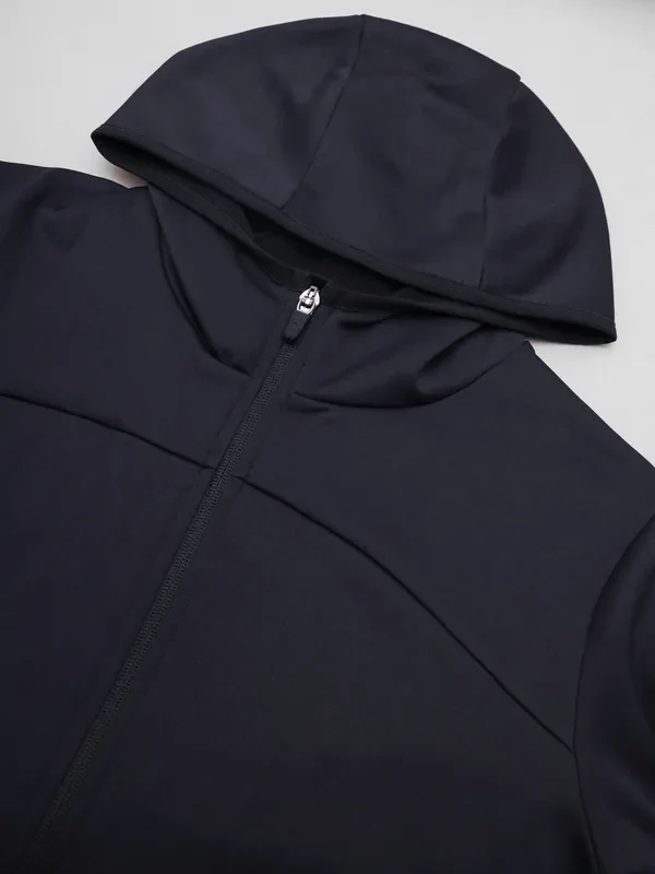 Women Solid Slim Fit Hooded Jacket with TECHNO WARM+ - Image 8