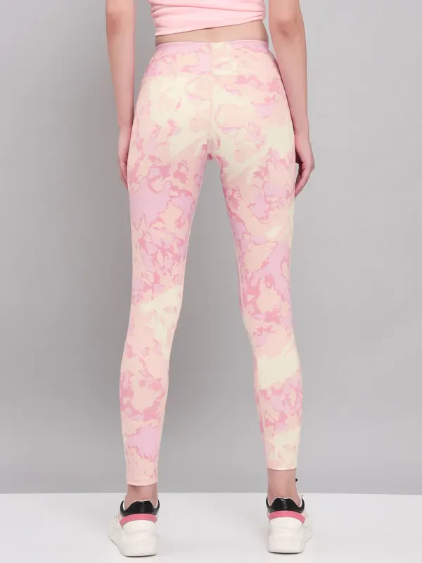 Women Printed Slim Fit Tights with ELASTO PLUS - Image 10