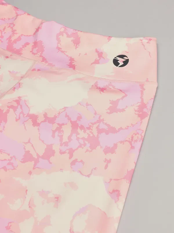 Women Printed Slim Fit Tights with ELASTO PLUS - Image 3