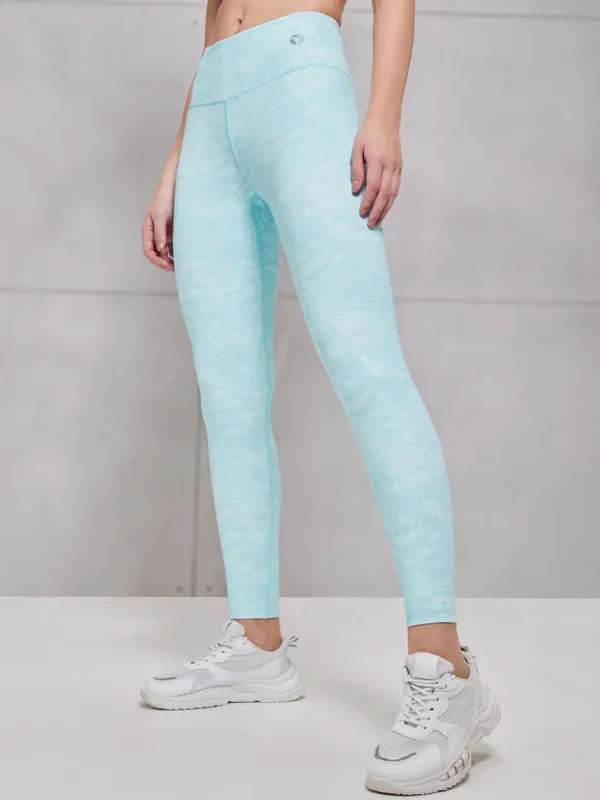 Women Printed Slim Fit Tights with ELASTO PLUS - Image 4