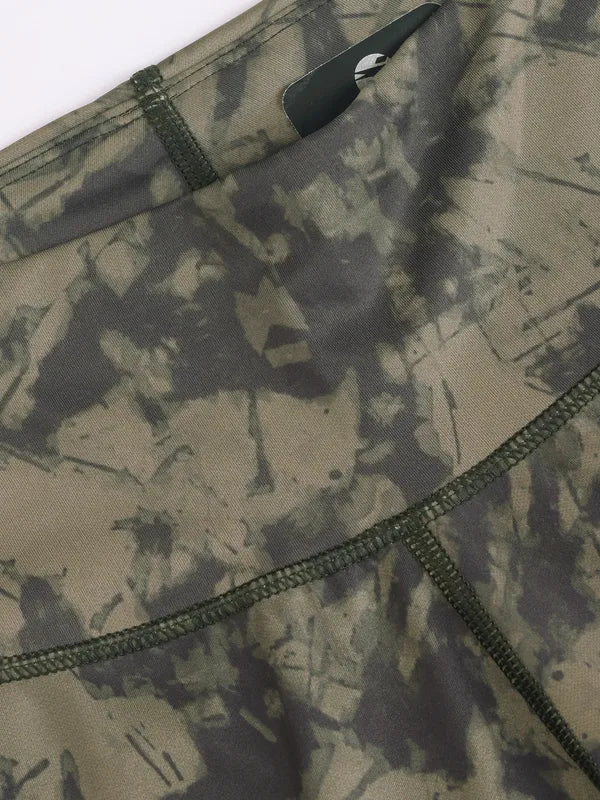 Women Printed Slim Fit Tights with ELASTO PLUS - Image 9