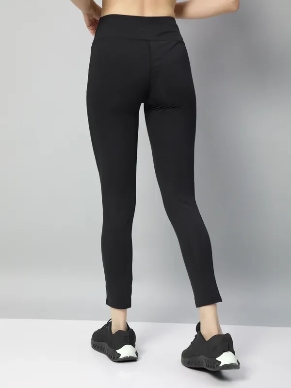 Women Solid Slim Fit Tights with ELASTO PLUS - Image 2