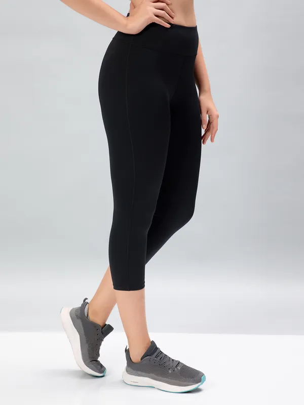 Women Solid Slim Fit Tights with ELASTO PLUS - Image 3