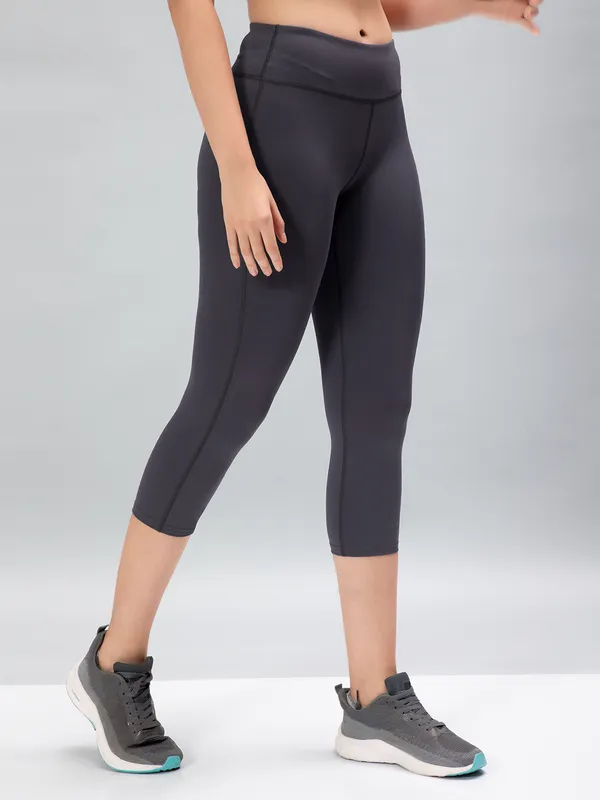 Women Solid Slim Fit Tights with ELASTO PLUS - Image 3