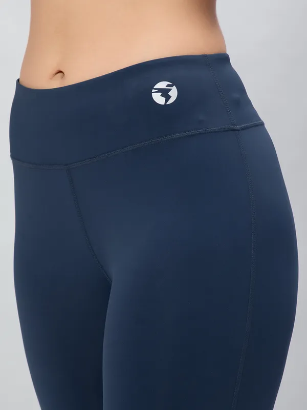 Women Solid Slim Fit Tights with ELASTO PLUS - Image 5