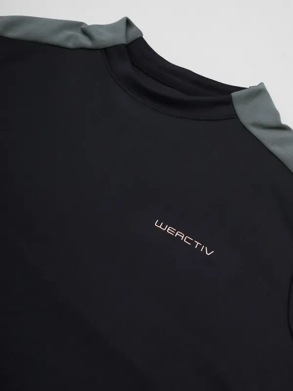 Women Colorblock Slim Fit Crew Neck Pullover with ELASTO PLUS - Image 6