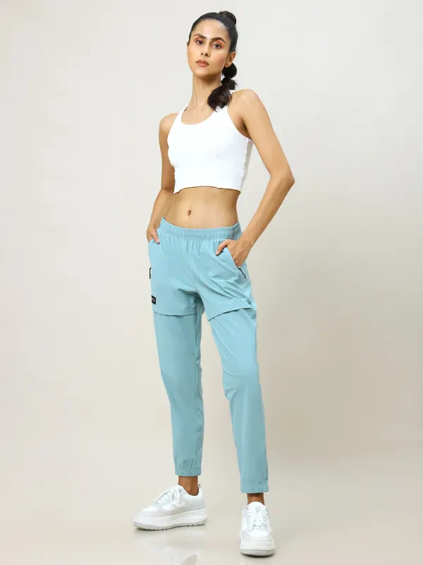 Women Solid Relax Fit Joggers with DURACOOL+ - Image 6