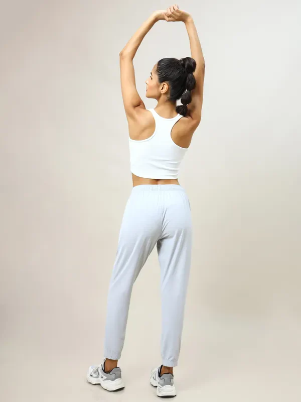 Women Solid Relax Fit Joggers with DURACOOL+ - Image 4