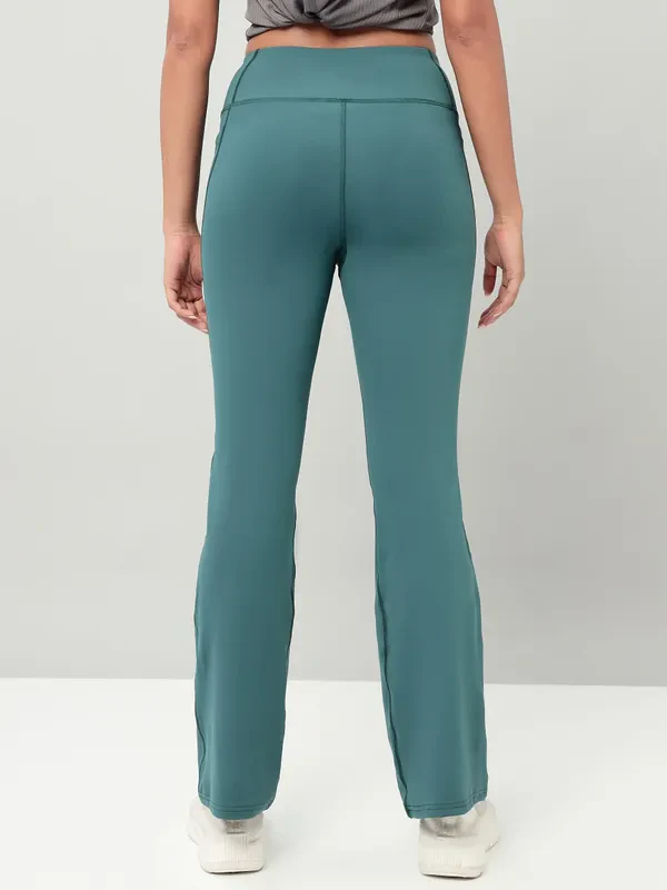 Women Solid Fit & Flare Pants with ELASTO PLUS - Image 2